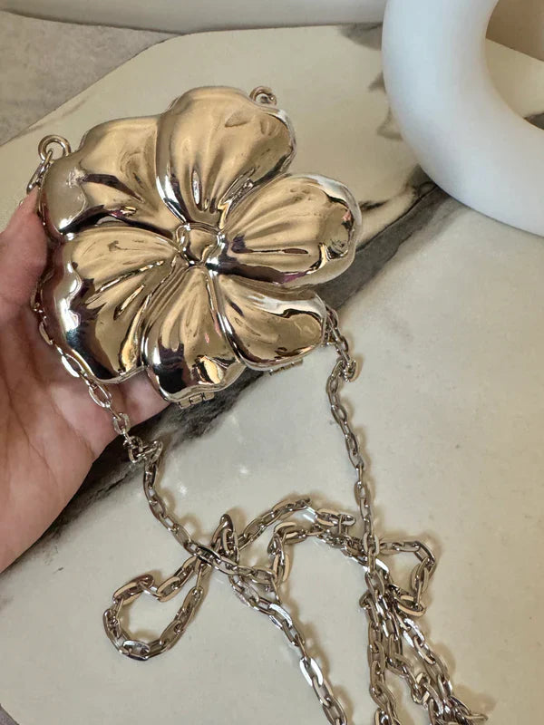 Golden Bloom Clutch
